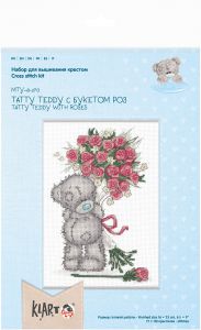 MTY-8-270 - Tatty Teddy с букетом роз