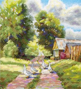 нв-1001 - На деревенской дороге