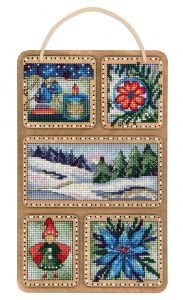 о-124 - Зимний коллаж