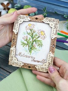 о-142 - Миниатюра. Ромашка