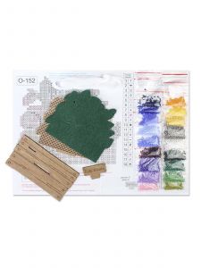 о-152 - Анютины глазки в ящичке