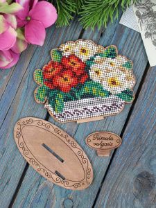 о-159 - Примулы в кашпо