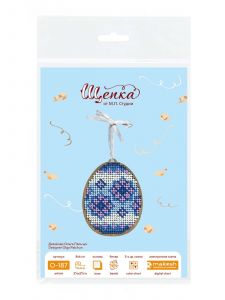 о-187 - Сиреневые узоры. Яйцо