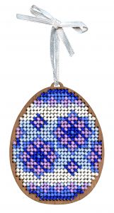 о-187 - Сиреневые узоры. Яйцо