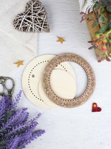 ор-319 - Рамка для миниатюр. Круглая