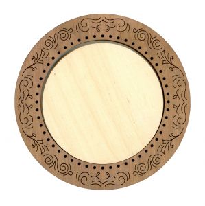 ор-319 - Рамка для миниатюр. Круглая