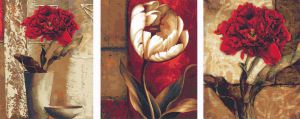p085 - Триптих. Тюльпаны