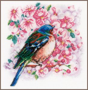 pn-0147275 - Птица в цветах