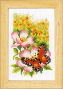 pn-0155954 - Цветы и бабочки