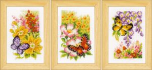pn-0155954 - Цветы и бабочки