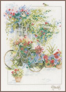 pn-0168447 - Цветы и велосипед