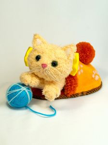 пш-1851А - Котик в тапочке