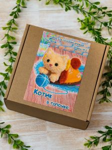 пш-1851А - Котик в тапочке