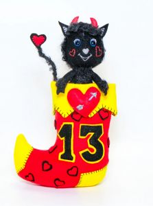 пш-1854а - Чертёнок в носке