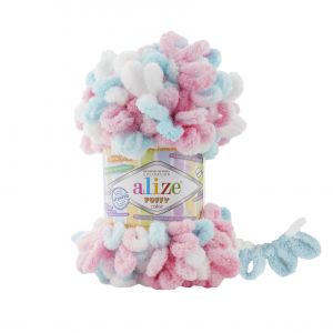 Puffy Color 6377 - Пряжа Alize Puffy Color 6377