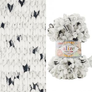 Puffy Fine Color 7646 - Пряжа Alize Puffy Fine Color 7646