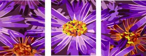 px5125 - Фиолетовые цветы