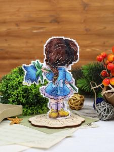 р-1301 - Синеглазка (с подставкой)