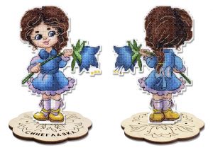 р-1301 - Синеглазка (с подставкой)