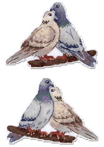 р-1338 - Голубь и горлица