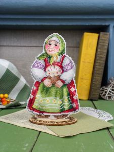 р-1354 - Бабушка с куличом