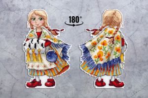 р-924 - Девочка в красных башмачках