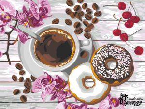 RL104-уценка - Кофе с пончиками (Уценка)