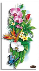 РТ150318 - Тропические цветы 2