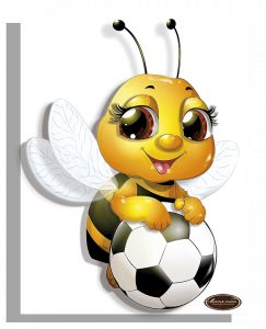 РТ150325 - Пчелка с мячом