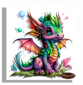 РТ150407 - Радужный дракончик