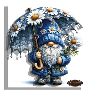 РТ150418 - Гном. Зонт ромашки