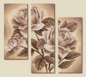 ц-1894 - Триптих с розами