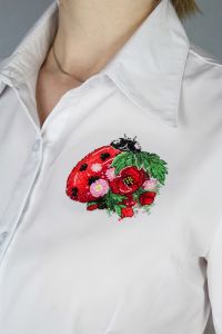 в-1033 - Цветочная божья коровка