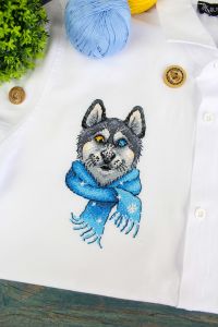 в-1035 - Забавный хаски