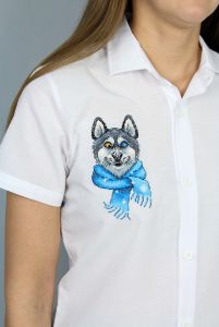 в-1035 - Забавный хаски