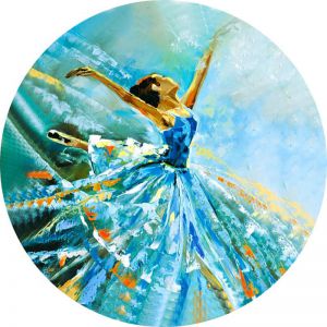 v01 - Балерина в голубом