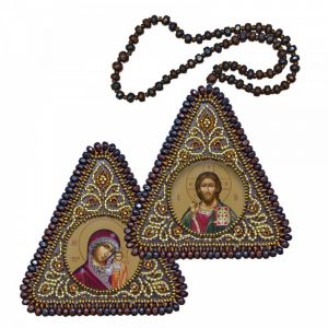 tp1001 - Богородица Казанская и Христос Спаситель