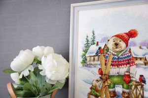 вк-087 - Веселый лыжник