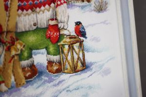 вк-087 - Веселый лыжник