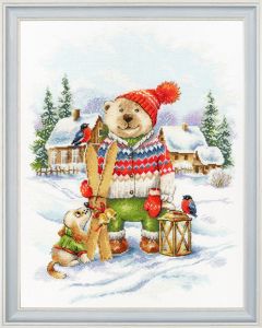 вк-087 - Веселый лыжник