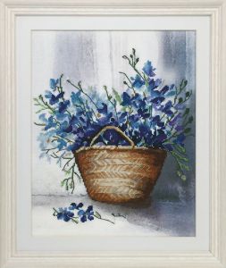 зх-020 - Синие цветы