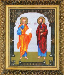Б-1102 - Икона святых Петра и Павла