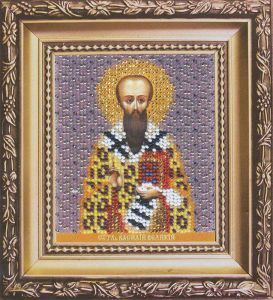 Б-1182 - Икона св. Василия Великого