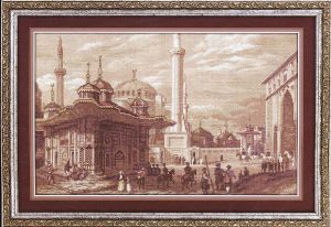 гм-1292 - Стамбул. Фонтан султана Ахмета