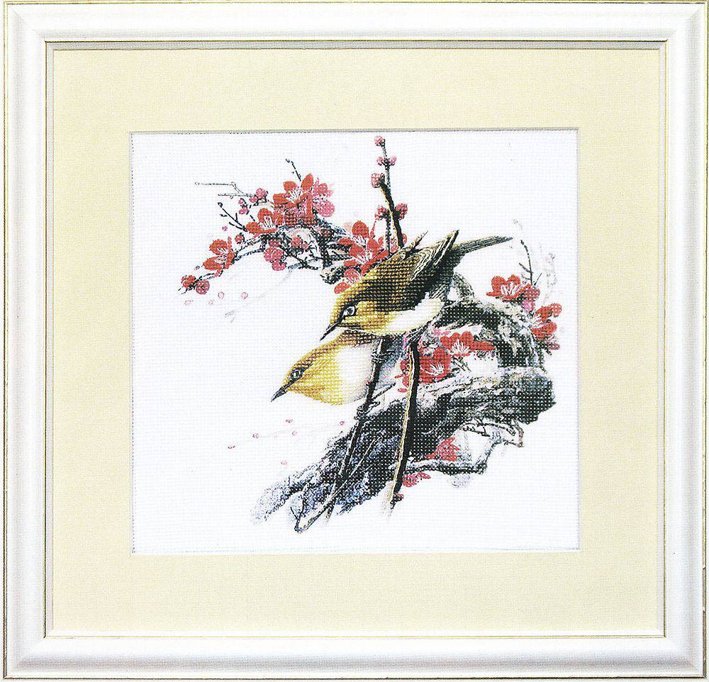 Иволга вышивка крестом авторские схемы