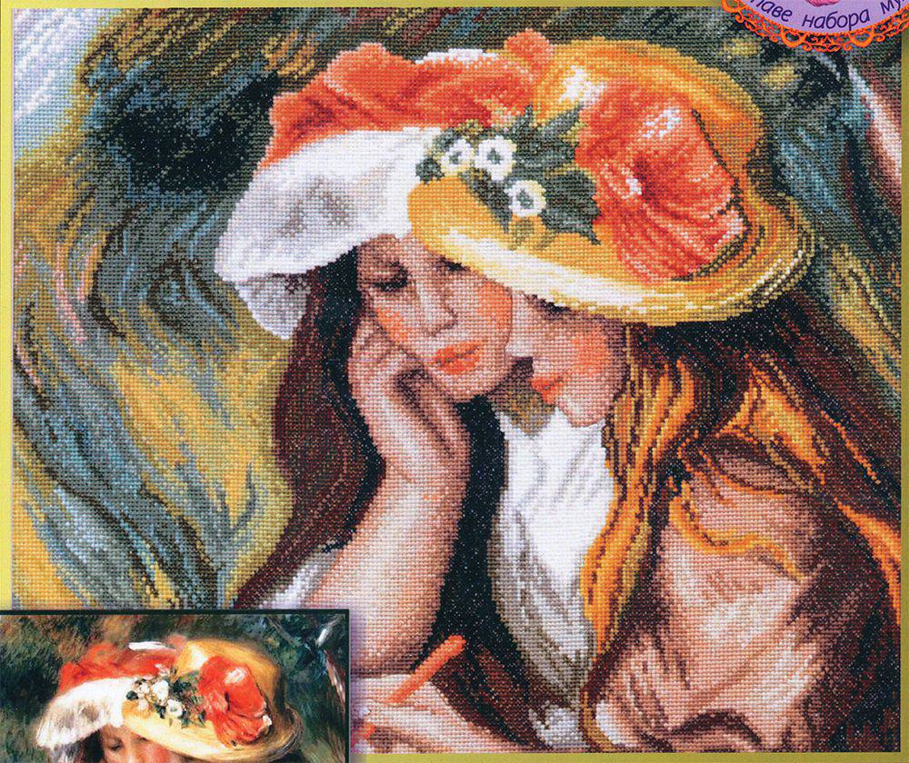 Вышивка Картины Известных Художников Купить