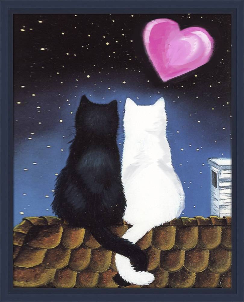 Котики влюбленные