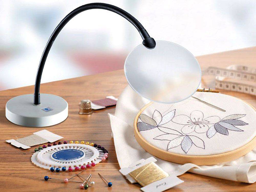 Купить Настольную Лупу Для Вышивания