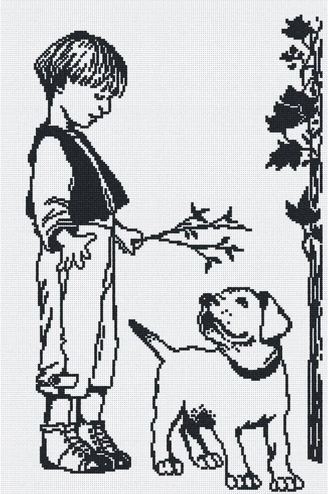 Мальчик с собакой описание. Мальчик с собакой. Нарисовать мальчика с собакой. Мальчик с собакой рисунок. Трафарет мальчик и собака.