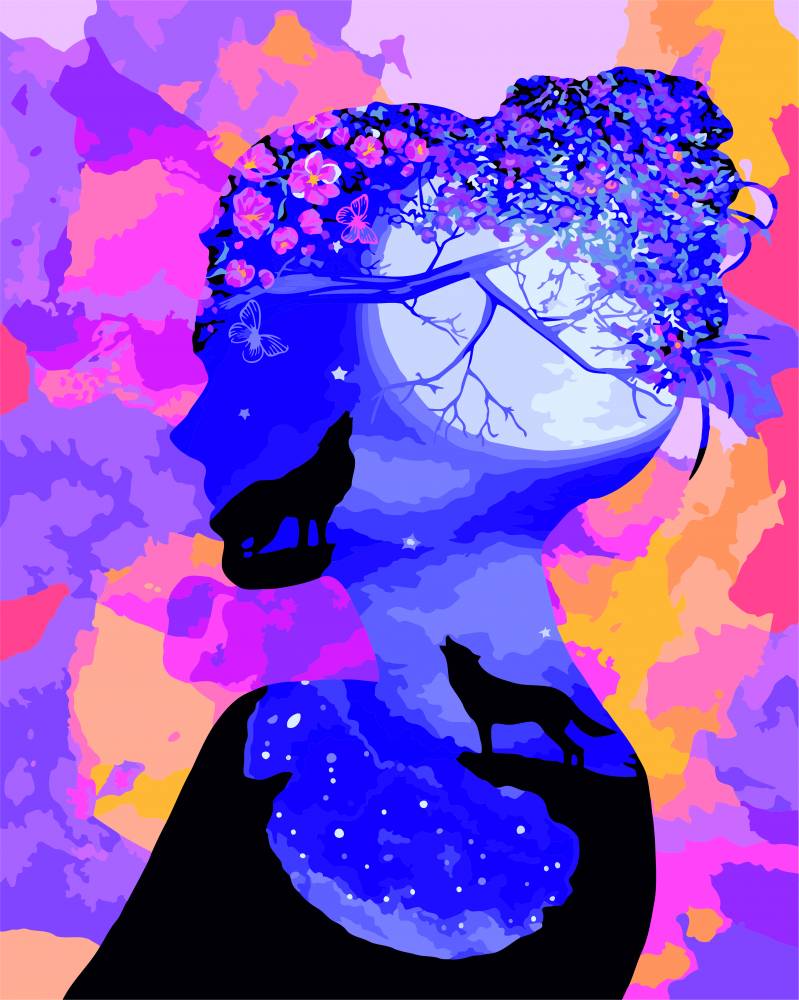 Внутренний мир R070. Наборы для раскрашивания > Русская Живопись > Люди.